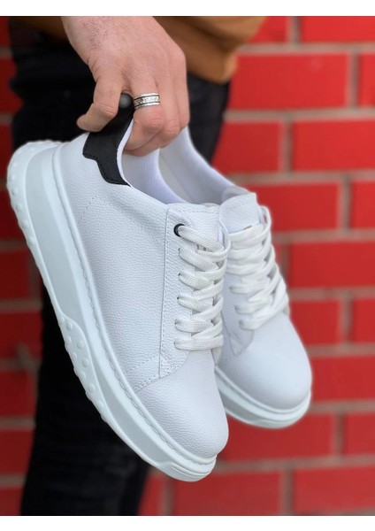 KB-173 Kuback Bağcıklı Beyaz Siyah Günlük Erkek Ayakkabı fiyatları