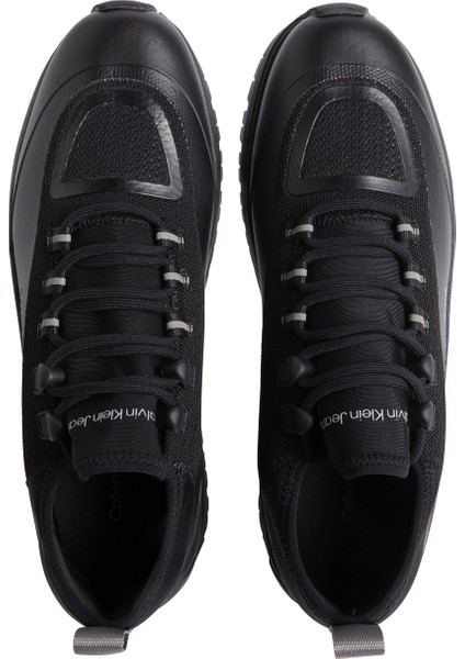 Calvin Klein Siyah Erkek Sneaker Hybrıd Shoe Laceup In Mtr