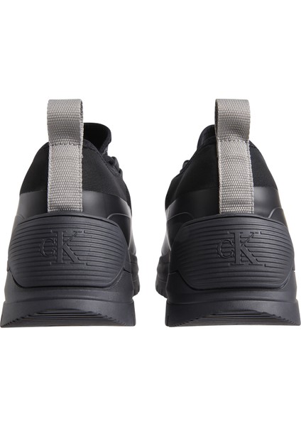 Calvin Klein Siyah Erkek Sneaker Hybrıd Shoe Laceup In Mtr