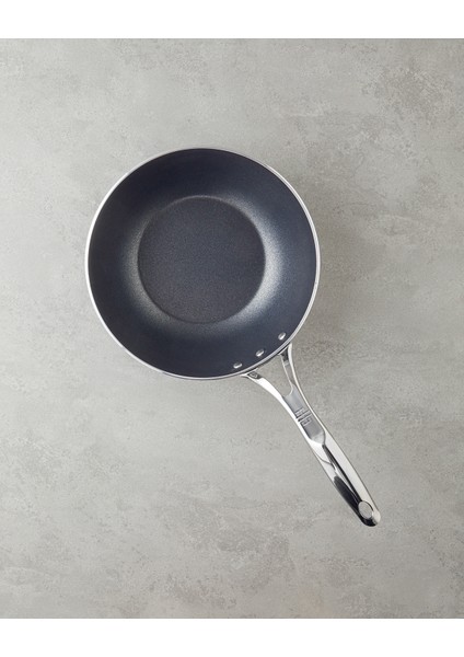 Horeca Premium Wok Tava 26 cm Siyah
