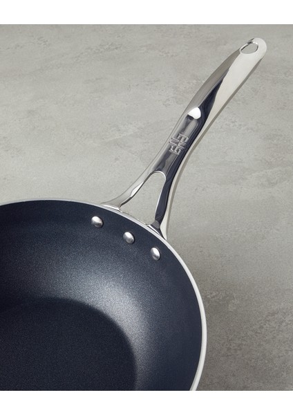 Horeca Premium Wok Tava 26 cm Siyah