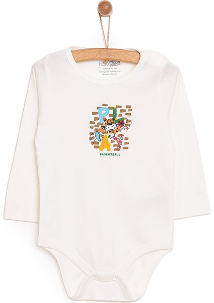 Erkek Uzun Kol Body Erkek Bebek
