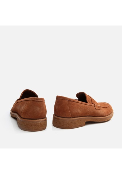 02AYH292750A370 HAKIKI Deri Taba Erkek Loafer