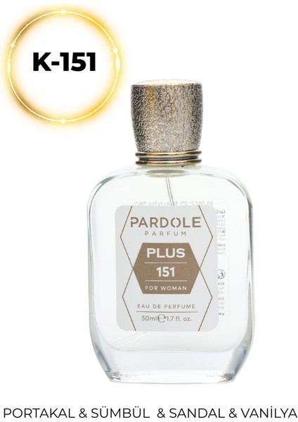 K-151 Meyvemsi Odunsu Favoris Kadın Parfüm - 50 Ml - Portakal, Yeşil Sümbülteber, Sandal, Vanilya