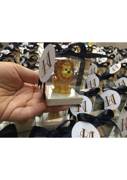 Aslan MUM50ADET,DOĞUM Günü Hediyesi,bebek Mevludu,sünnet Hatırası,babyshower,yenidoğan Hediyelik Mum