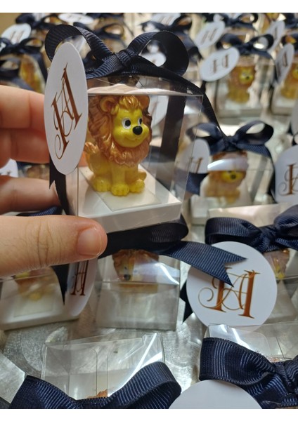 Aslan MUM50ADET,DOĞUM Günü Hediyesi,bebek Mevludu,sünnet Hatırası,babyshower,yenidoğan Hediyelik Mum