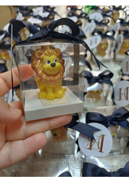 Aslan MUM50ADET,DOĞUM Günü Hediyesi,bebek Mevludu,sünnet Hatırası,babyshower,yenidoğan Hediyelik Mum