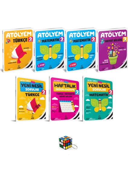 Arı Yayıncılık 2. Sınıf Atölyem Set 7 Kitap