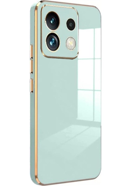 Xiaomi Redmi Note 13 Pro 4g Kılıf Volet Silikon - Açık Yeşil Mrayd