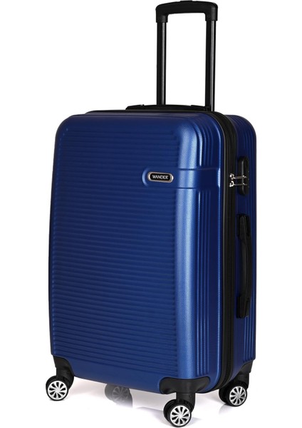 3000 3'lü Valiz Seti Koyu Mavi Büyüy Boy Orta Boy Kabin Boy fırsatları