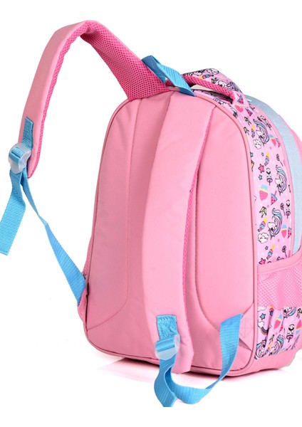 MU-003 Unicorn Okul Sırt Çantası 2'li Set Pembe indirimleri