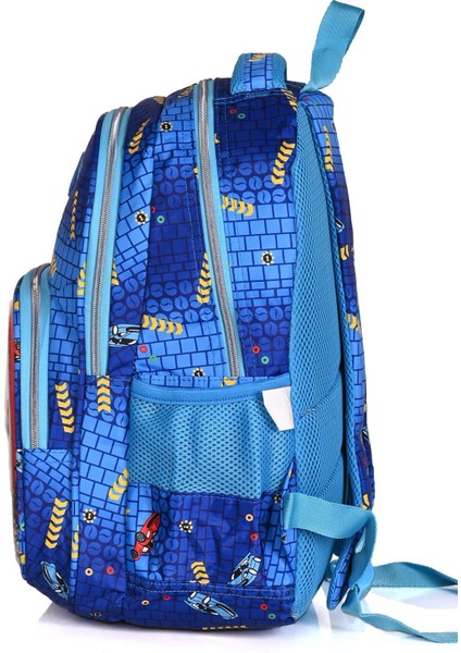 Wander Kabartmalı Araba Okul Sırt Çantası 3'lü Set modelleri