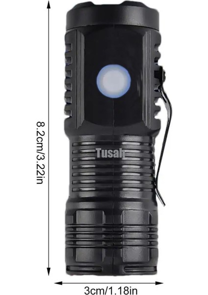 Mini Şarjlı El Feneri PT-8433
