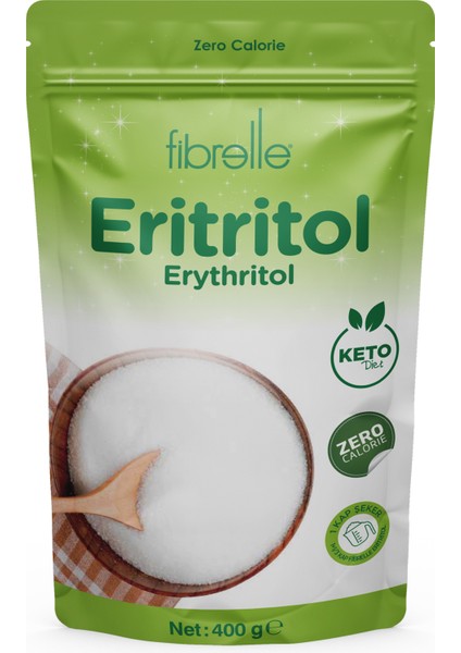 Eritritol Ketojenik Vegan 400 gr