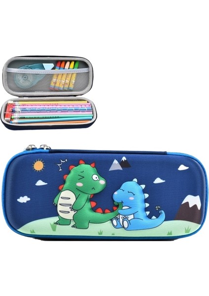 Karikatür Çok Fonksiyonlu Kalem Kutusu Büyük Kapasiteli (Yurt Dışından)