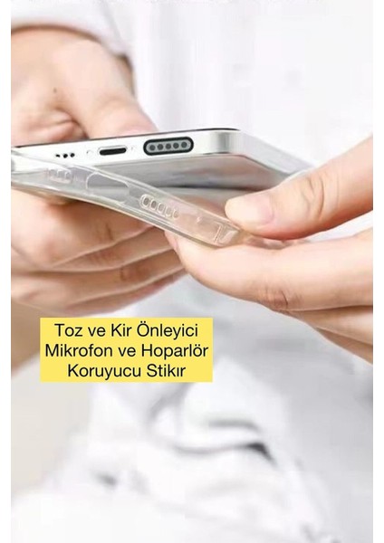 10 Adet Cep Telefonu Için Hoparlör Toz Önleyici Koruma Sticker Toz Bandı