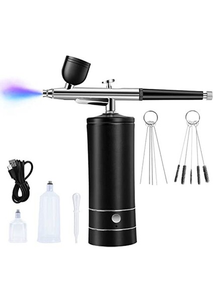 Şarj Edilebilir Akülü Airbrush Kompresörü, 30PSI (Yurt Dışından)