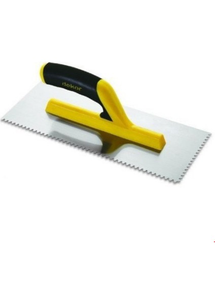 Seramik Malası Açık Plastik Saplı Üçgen 30 cm