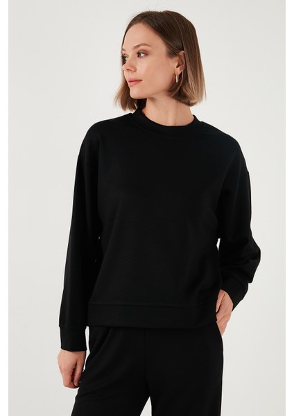 Streş Bisiklet Yaka Oversize Fit Oysho Kumaş Sweat Kadın Sweat 5865879 fiyatları