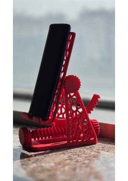 Akrobat Mekanik Görünümlü Ayarlanabilir Telefon Tutucu Masa Üstü Tablet Standı fiyatları