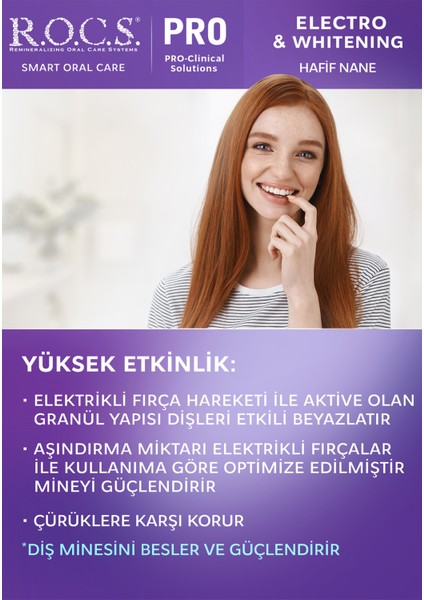 Electro & Whitening Diş Macunu 74G