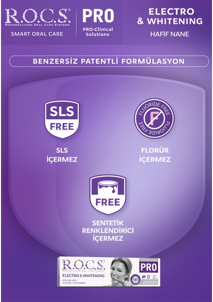 Electro & Whitening Diş Macunu 74G