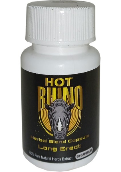 Hot Rhino 30 Pcs Fast Efféct Eréction Càpsules / Erkékler Içìn Eréksiyon Arttirici Sékxs Pérformans Hàpı