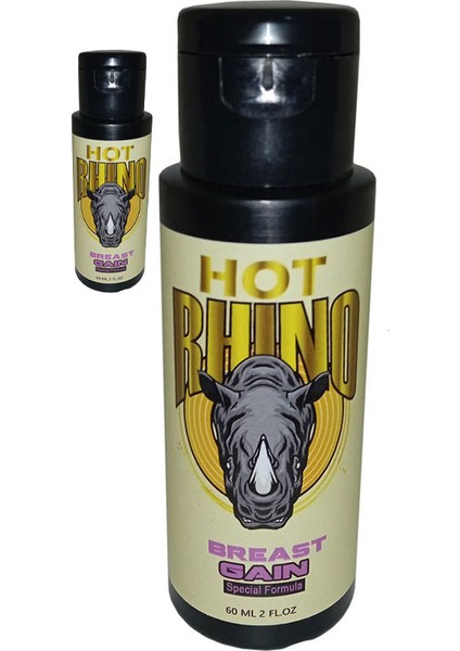 Hot Rhino Bréast Ènlargémént Créam / 2 Adét Kàmpànyalı Kàdın Gòğüs Büyùtùcü Krém 60 ml