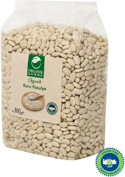 Organik Gurme Kuru Fasulye 1000 gr