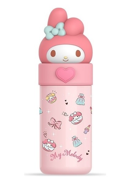 Aikes Doll Sanrio Termos Bardak 316 Gizli Kulp Yaratıcı Düz ​​içme Bardağı (Yurt Dışından)