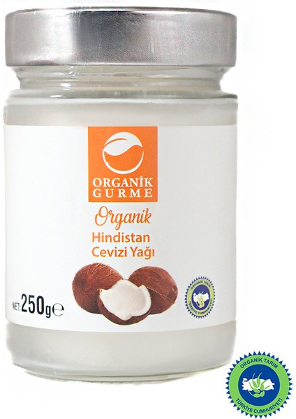 Organik Hindistan Cevizi Yağı 250GR