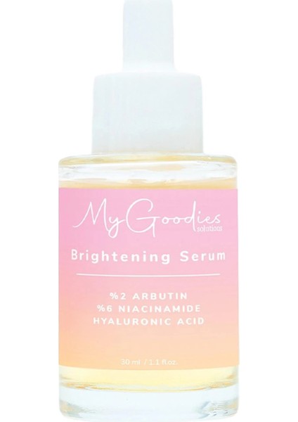 My Goodies Solutions Aydınlatıcı Arbutin Cadı Fındığı ile Zenginleştirilmiş Serum 30ML