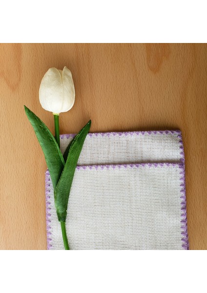 Etamin Işlemelik Sunum Peçetesi - 6 Parça - 15 x 15 cm - Kahve Yanı Sunum Peçetesi - Kokteyl Peçetesi fiyatları