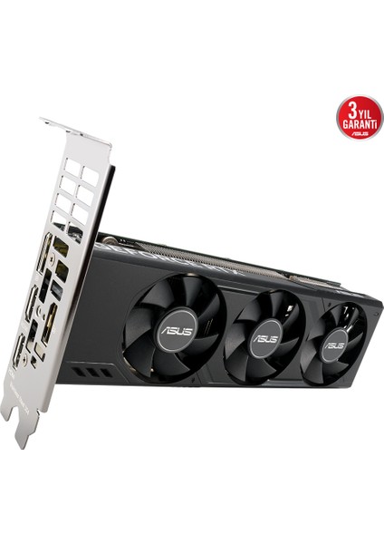 ASUS-RTX4060-O8G-LP-BRK-NVIDIA-GEFORCE-RTX 4060-8GB GDDR6-128BIT-2520MHZ-OC-HDMI-DP-LOW Profile-Dlss3 Ekran Kartı