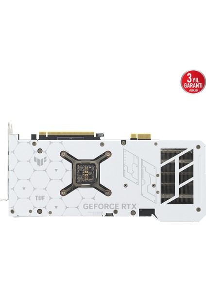 ASUS-TUF-RTX4070TIS-O16G-BTF-WHITE-NVIDIA-GEFORCE-RTX 4070 Tı SUPER-16GB GDDR6X-256BIT-2670MHZ-OC-2XHDMI-3XDP-RGB-DLSS3 Ekran Kartı