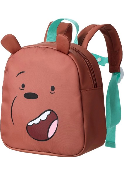 We Bare Bears Lisanslı Mini Sırt Çantası - Boz Ayı 20 cm fiyatları