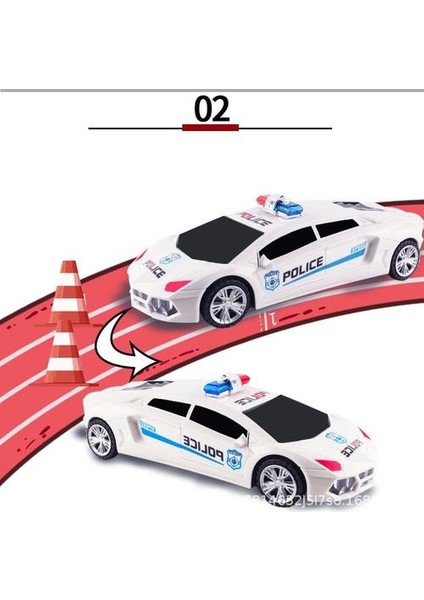 Elektrikli Dans Müzik Deformasyonu Dönen Araba Evrensel Polis Araba Oyuncak Erkek Oyuncak Çocuk Çocuk Kız Araba Noel Doğum Günü Hediyesi | Rc Arabalar (Yurt Dışından)