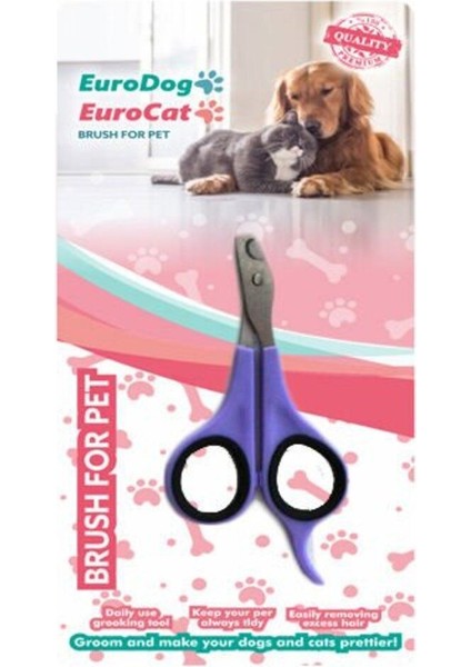 Tekno Trust Euro Gold Mini Köpek ve Kedi Tırnak Makası 10X5 cm