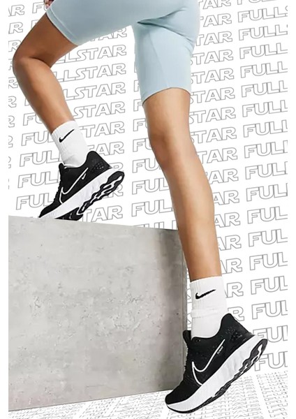 React Infinity Run Flyknit 3 Running Shoes Black Yürüyüş Koşu Ayakkabısı