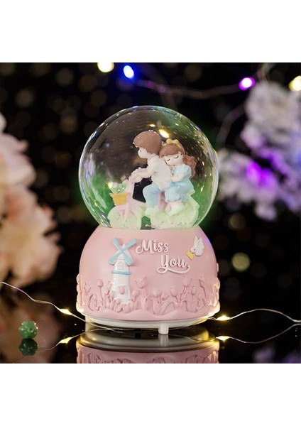 Mis You Orta Boy Işıklı Müzikli Kar Küresi fiyatları