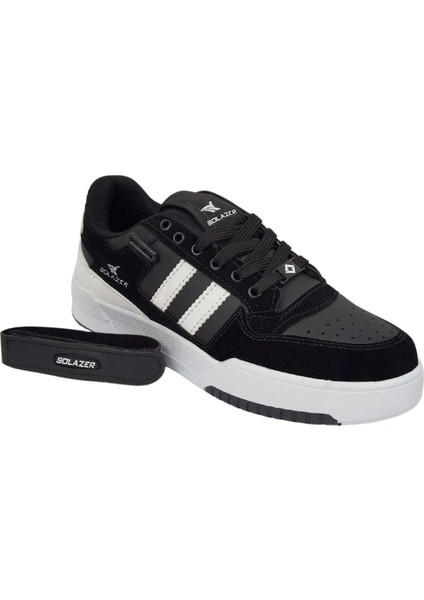 Kadın File Detaylı Taban Sneaker