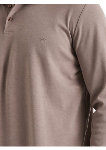 Erkek T-Shirt 40631 - Vizon