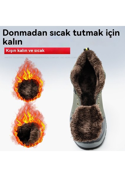 Kışlık Yüksek Top Iş Ayakkabıları (Yurt Dışından) fiyatları