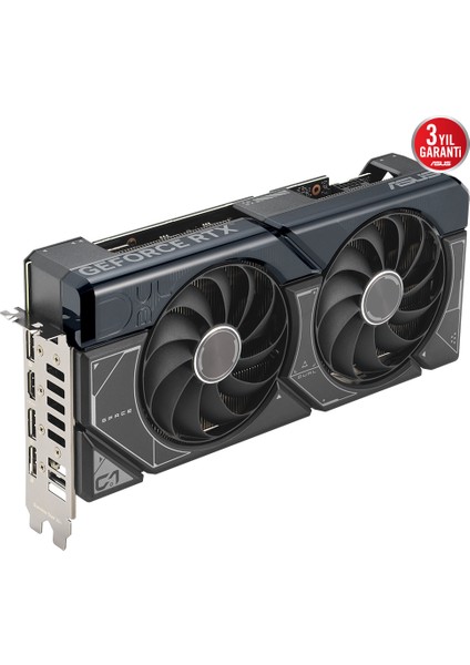 ASUS-DUAL-RTX4070TIS-O16G-NVIDIA-GEFORCE-RTX 4070 Tı SUPER-16GB GDDR6X-256BIT-2655MHZ-OC-HDMI-DP-DLSS3 Ekran Kartı