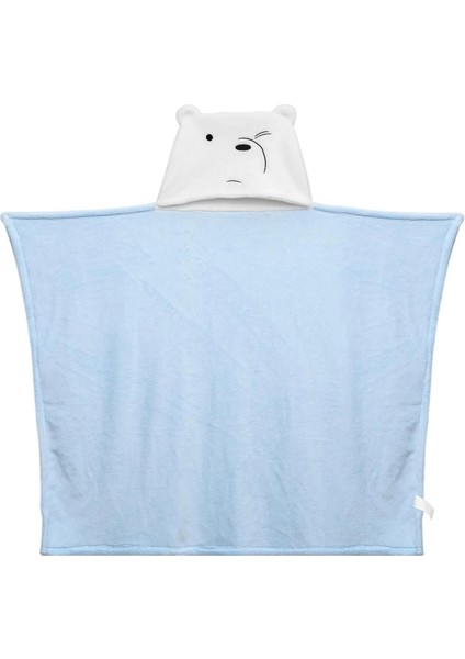 We Bare Bears Kontrast Renkli Katlanabilir Battaniye Yeni Seri