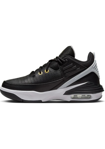 Jordan Max Aura 5 Shoes Leather Hakiki Deri Bilekli Unisex Spor Ayakkabı Siyah fiyatları