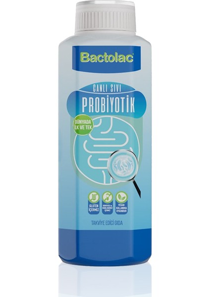 Aktif Probiyotik - 1000 ml (Dünyada Canlı Organizma İçeren Tek Sıvı Probiyotik) Canlı Probiyotik