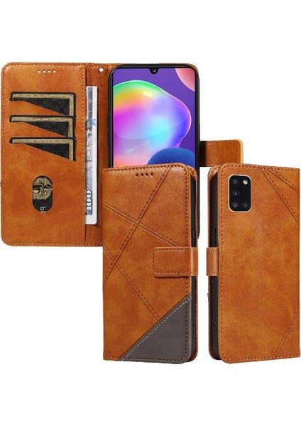 Colorful Home1 Samsung Galaxy A31 Yüksek Kaliteli Deri Telefon Koruma Için Flip Case ve (Yurt Dışından)