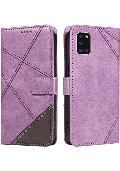 Colorful Home1 Samsung Galaxy A31 Yüksek Kaliteli Deri Telefon Koruma Için Flip Case ve (Yurt Dışından)