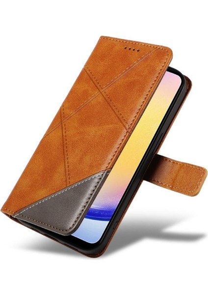 Colorful Home1 Elmas Dikiş ile Samsung Galaxy A25 5g Yüksek Kalite Için Flip Case (Yurt Dışından)